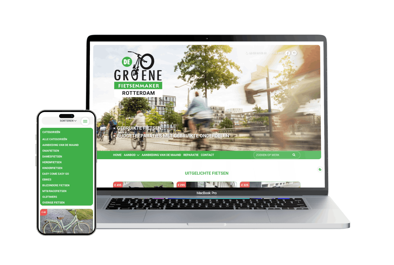 De Groene Fietsenmaker Rotterdam